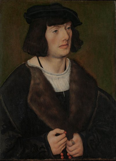 Ritratto di un Uomo con un Rosario, c.1508 da Lucas Cranach the Elder